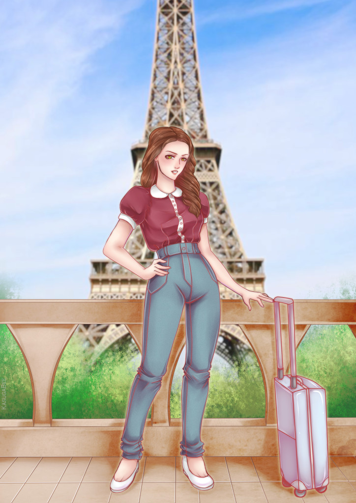 Sara in Paris